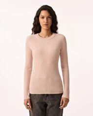 Pull Cachemire Bibi Rose Pale KUJTEN