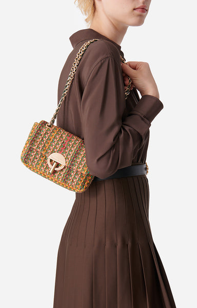 Petit Sac Moon Effet Tweed Multi VANESSA BRUNO