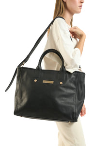 Sac MAXI GIRLY CLASSIC BLACK GOLD Clio Goldbrenner