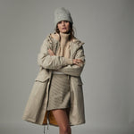 Parka EMMA SAND Blonde N8